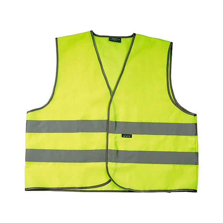 Reflex-Warnweste WOWOW Mesh Gilet in gelb, Netzgewebe mit zwei breiten Reflexstreifen