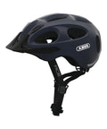 Fahrradhelm ABUS Youn-I ACE, metallic blue matt, Seitenansicht