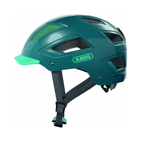Fahrradhelm ABUS Hyban 2.0, Urban-Helm, core green