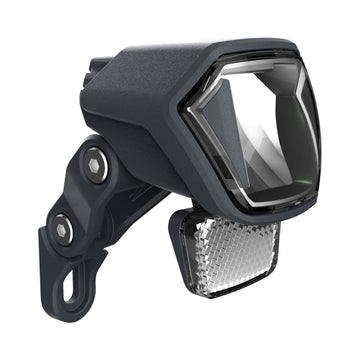 Scheinwerfer-LED CONTEC DLUX 50 N++, 50 Lux, Nabendynamo, schwarz