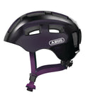 Fahrradhelm ABUS Youn-I 2.0, Kinderhelm, In-Mold, black violet
