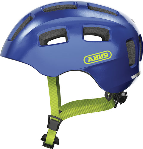 Helm Abus "Youn-I 2.0 sparkling blue" - Größe M, 52-57cm, blau