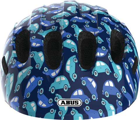 Helm Abus "Smiley 2.0 blue car" - Größe S, 45-50cm, blau