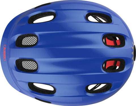fahrradhelm abus blau Helm Abus "Smiley 2.1 sparkling blue"