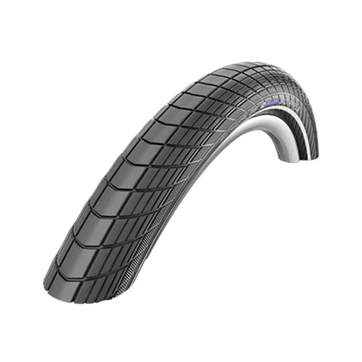 Ballonreifen Schwalbe Big Apple, schwarz mit Reflexstreifen